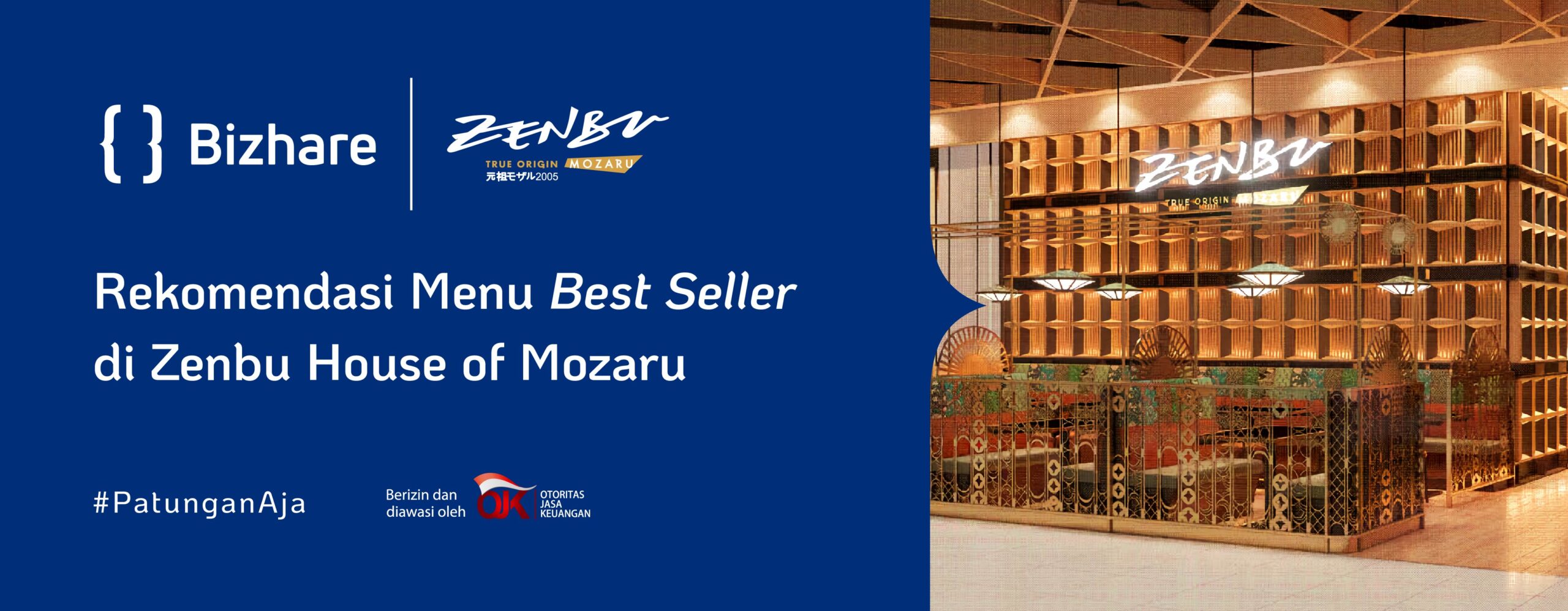 Rekomendasi Menu Best Seller di Zenbu House of Mozaru