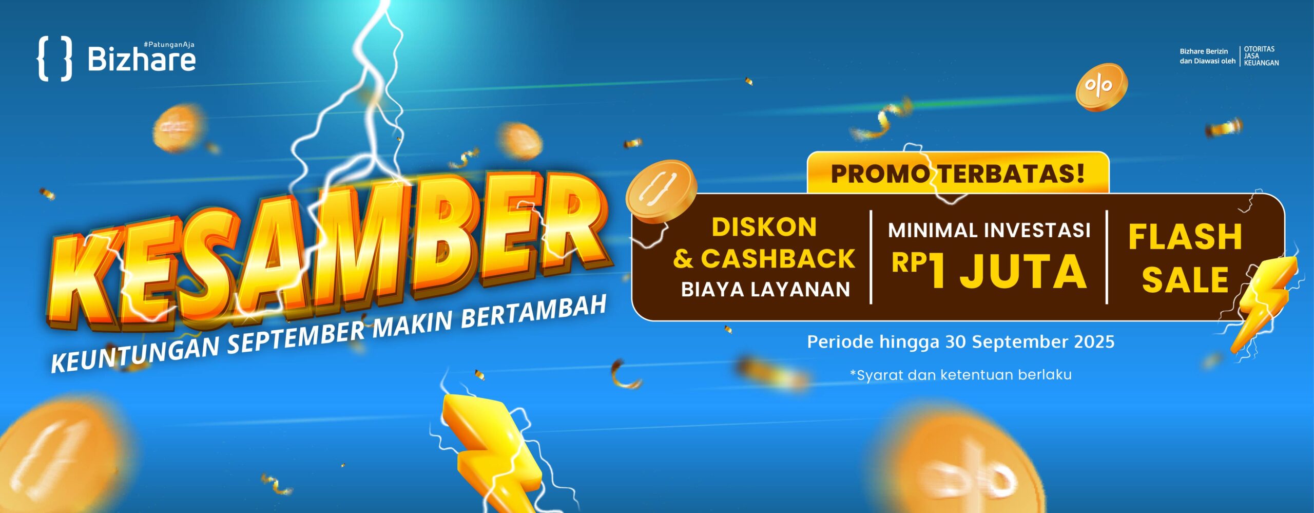 Promo Bizhare Bulan September KESAMBER